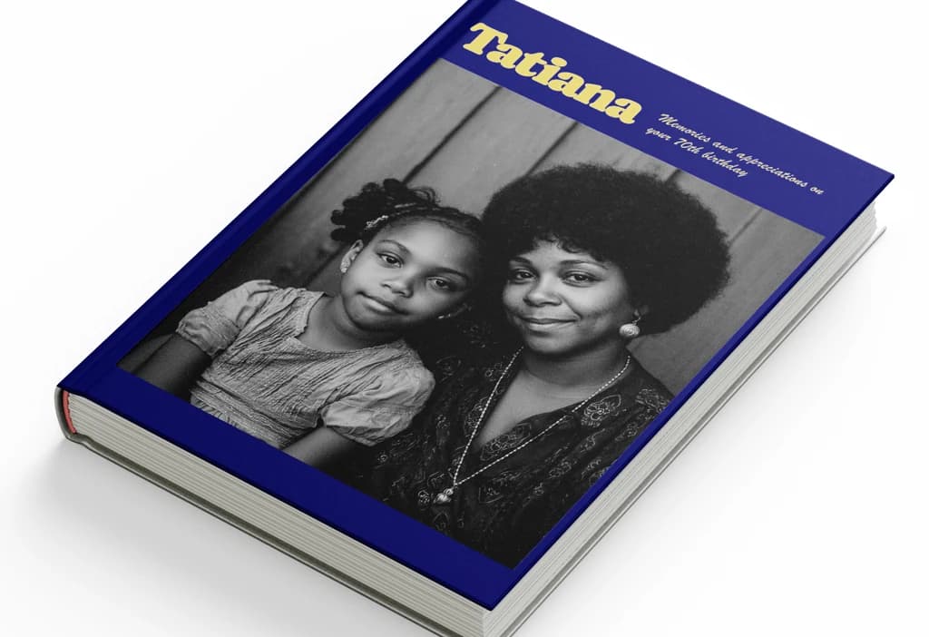 Unboxing image 1 - See how beautiful your tribute book will be