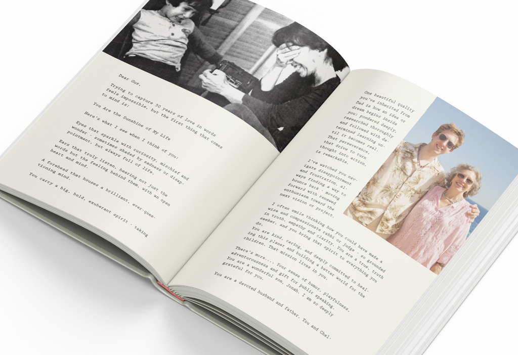 Unboxing image 5 - See how beautiful your tribute book will be