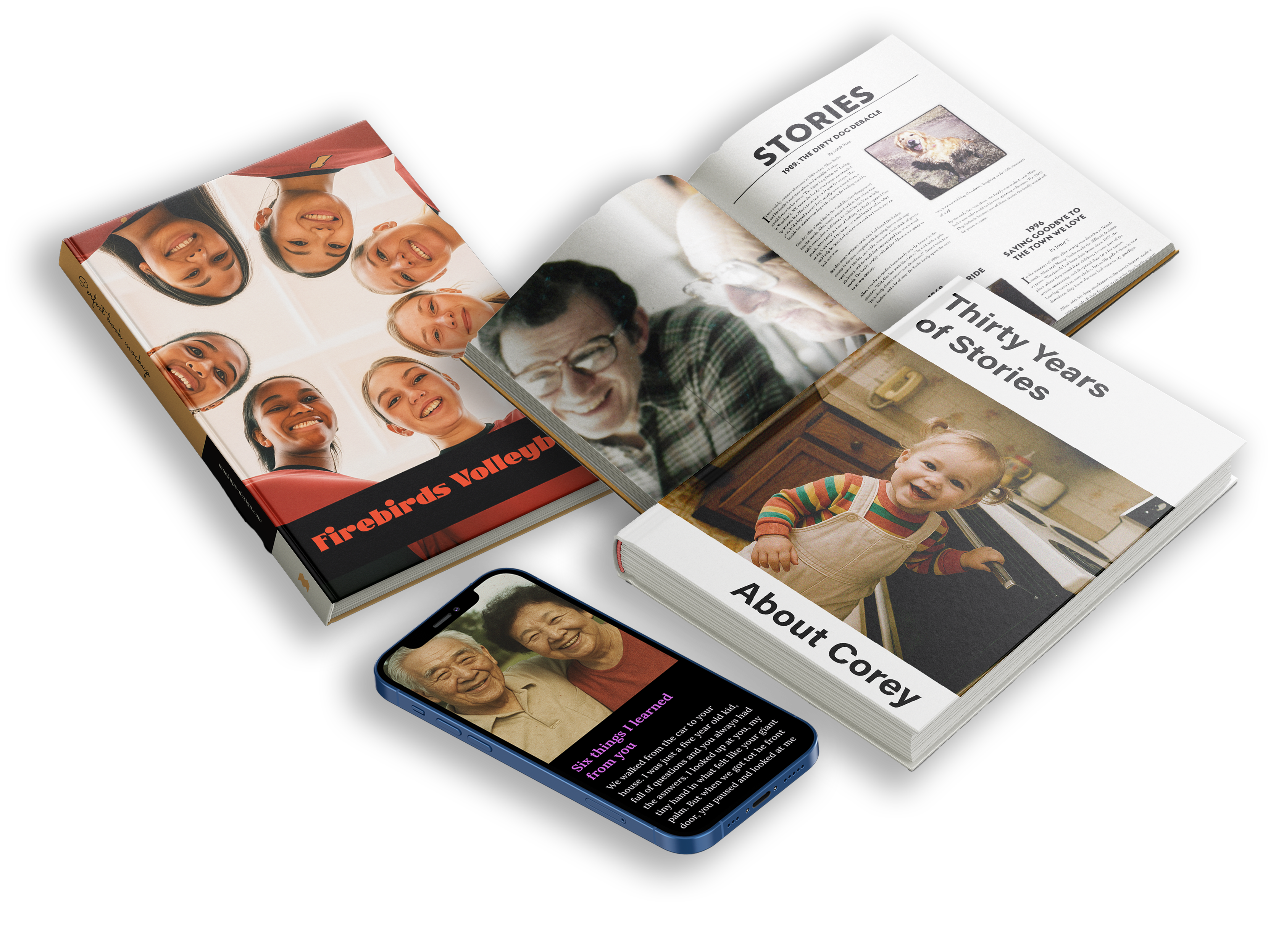 Beautiful tribute books